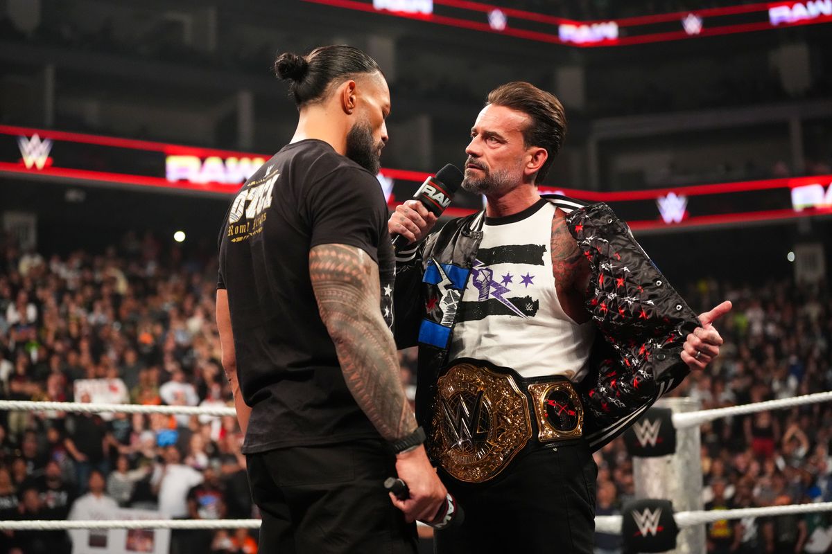 CM Punk and Roman Reigns.
