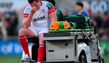 Decimated Ulster add six players to injury list ahead of crucial derby clash with Munster