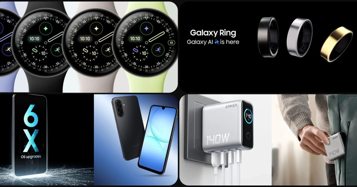 Pixel Watch 4 LTE, Pixel 10, Galaxy Ring, Anker, more