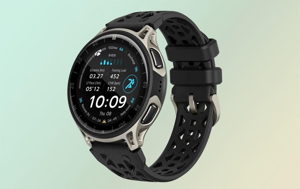 Amazfit Cheetah 2 Pro watch render. 