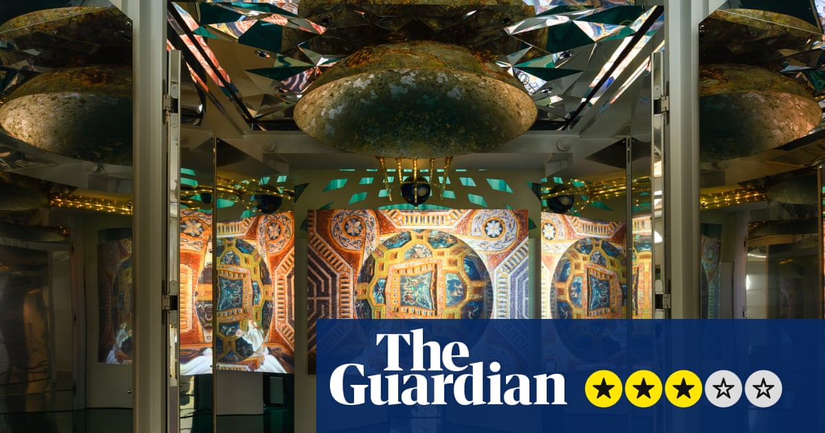 Isaac Julien review – Gwendoline Christie meets a cyborg starfish in a pleasure-seeker’s postmodern parlour | Art and design
