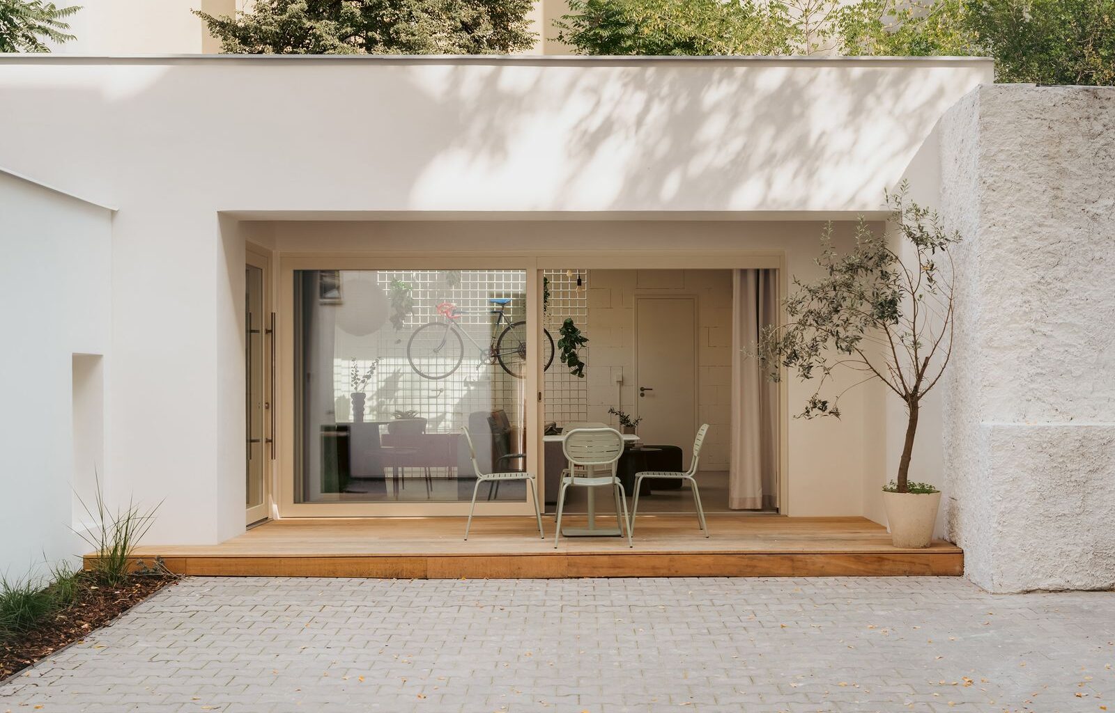 A Light-Filled, One-Bedroom Apartment in Prague Rises From What Was Once a Bakery