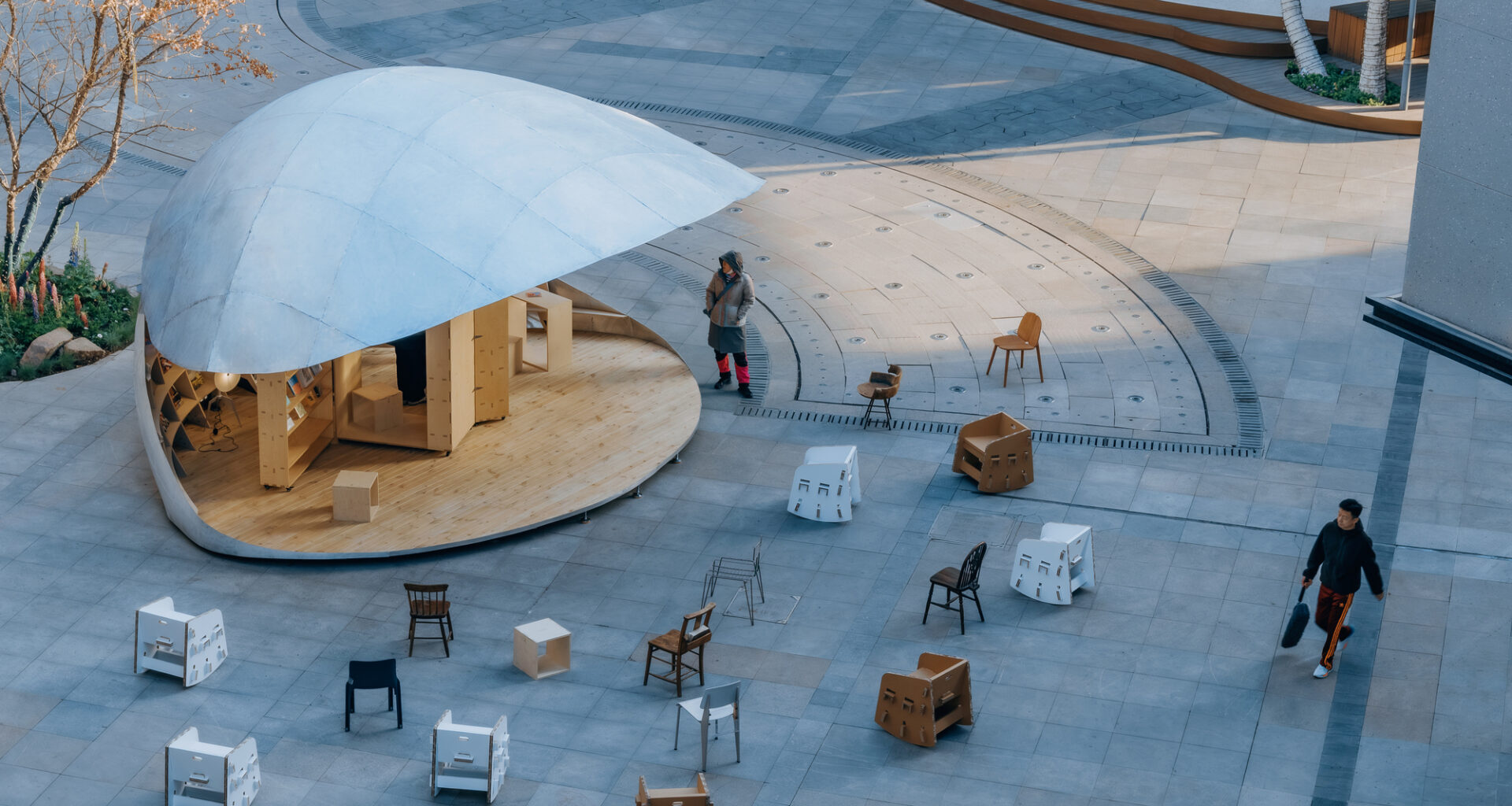 Shell Book Pavilion / LUO studio