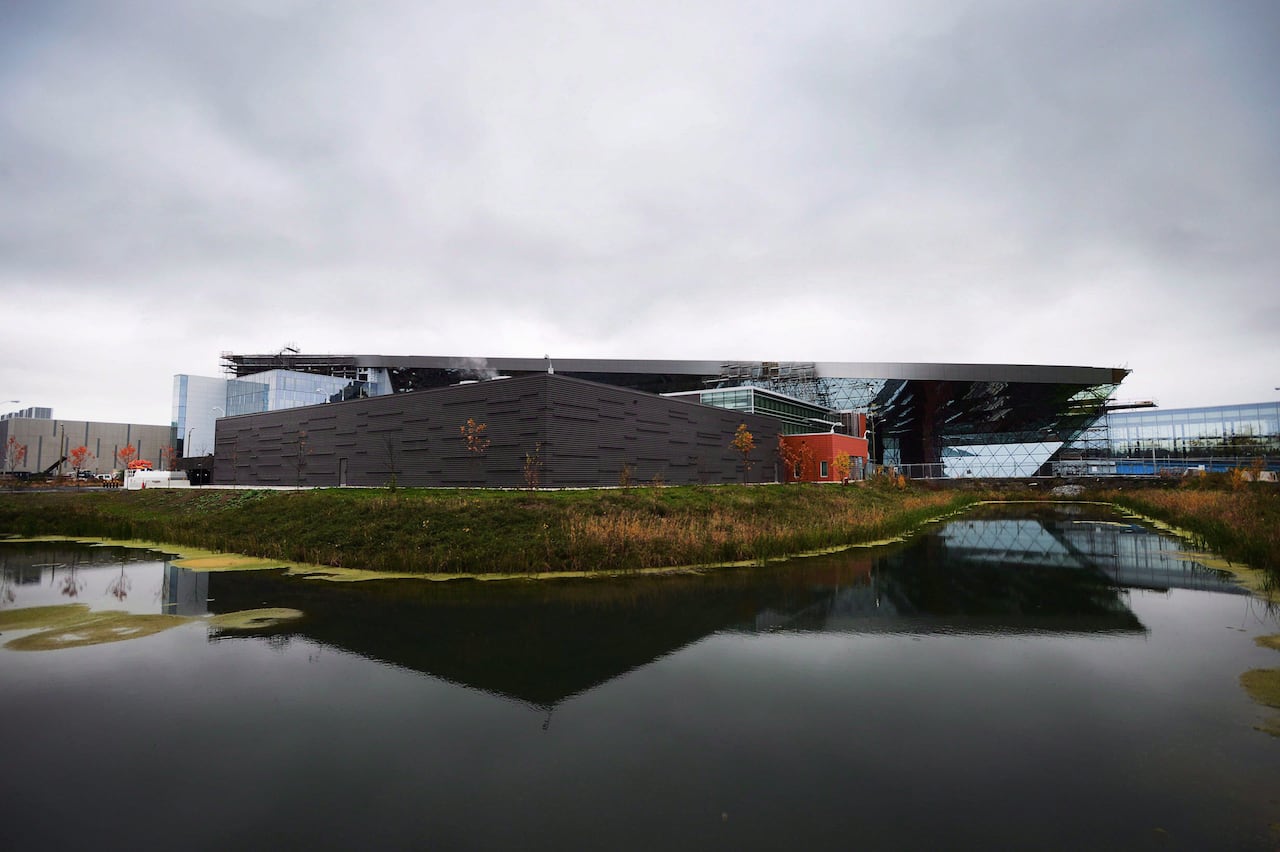 The Communications Security Establishment Canada (CSEC) complex is pictured in Ottawa, Oct. 15, 2013.