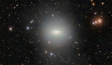 The wide-brimmed Sombrero galaxy is revealed in all its splendor by a telescope in Chile