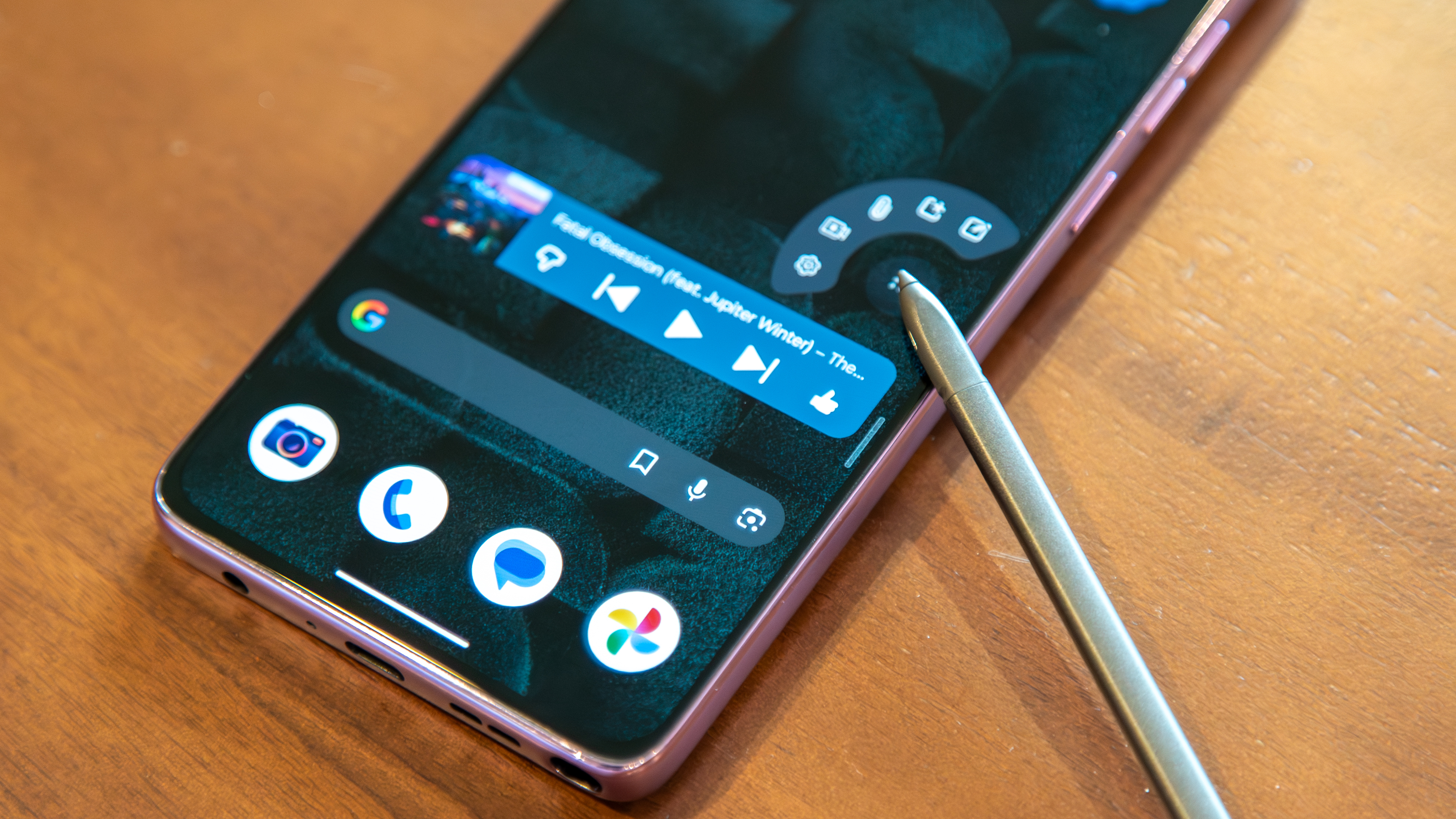 Moto G Stylus 2026 pen menu