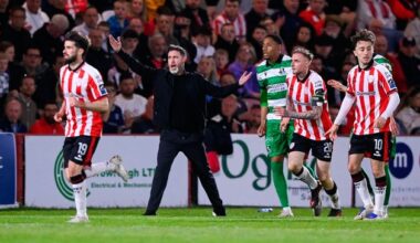 ‘No real quality, no control, an awful game’ – Stephen Bradley calls on Shamrock Rovers to park Derry loss