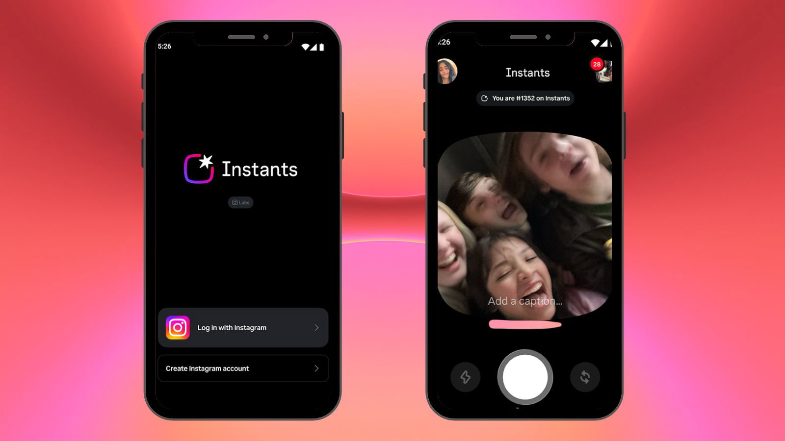 Instagram tests 'Instants' for disappearing photo sharing