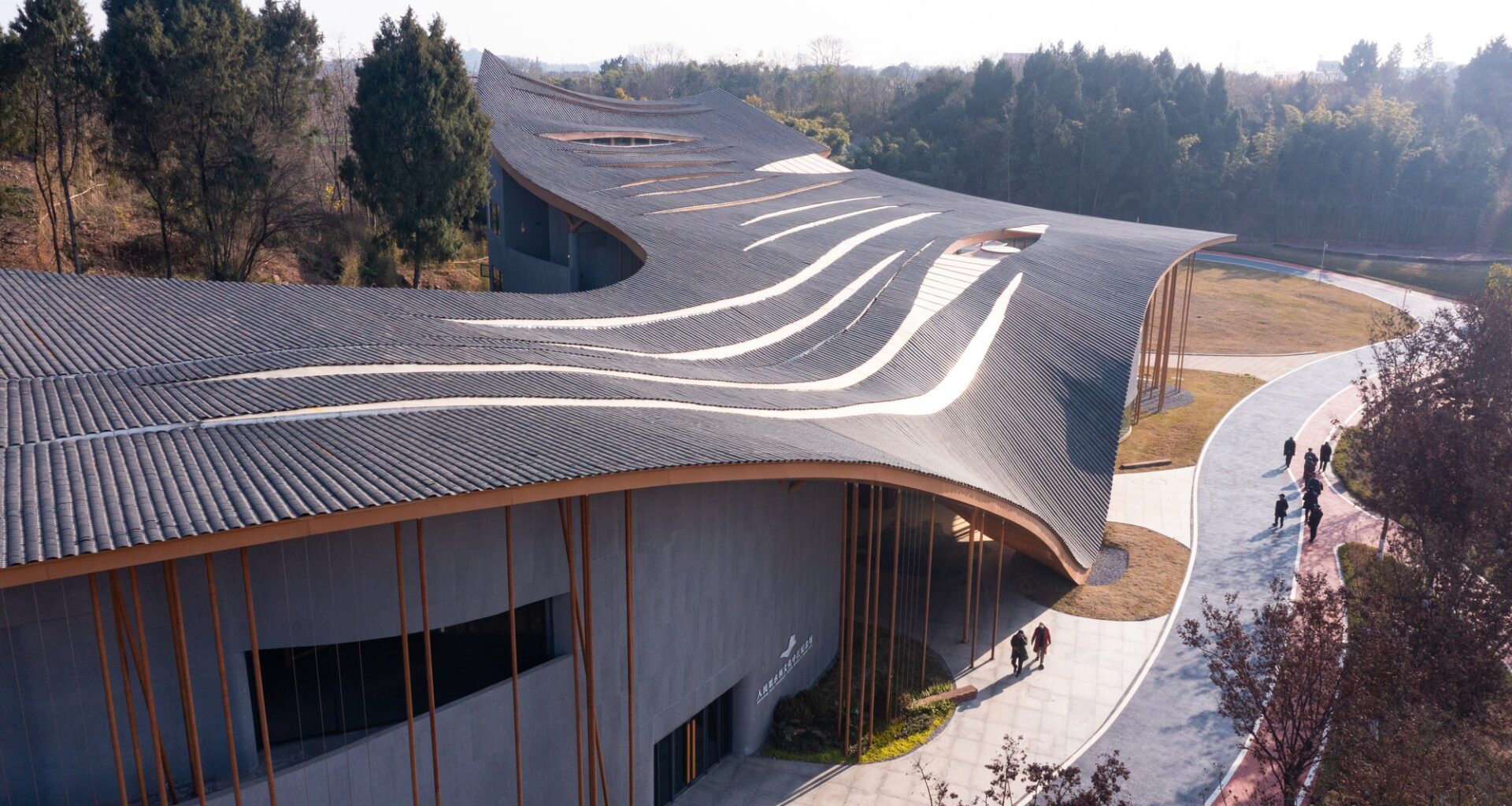 Renmin Canal Water Conservancy Culture Zhongjiang Memorial Hall / AOMOMO Studio, Shanghai Jiao Tong University