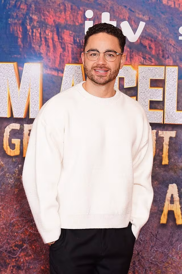 Adam Thomas at a photocall for I’m A Celebrity Get Me Out Of Here! – South Africa