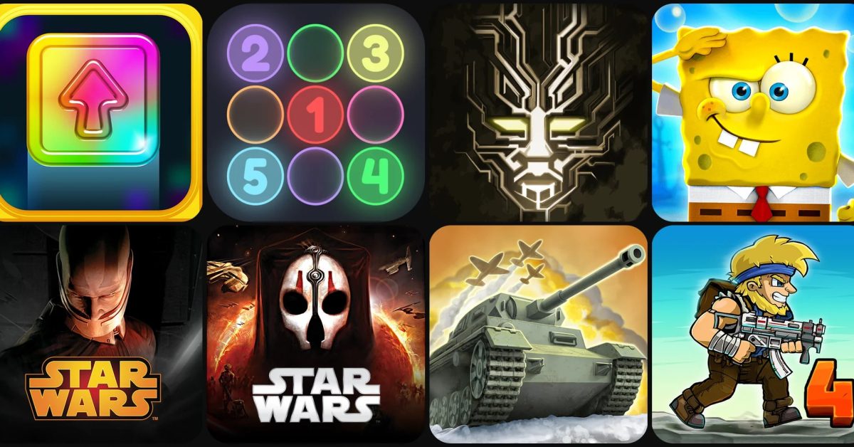 Star Wars KOTOR 1 and 2, Metal Soldiers 4 Pro, Cyberlords, more