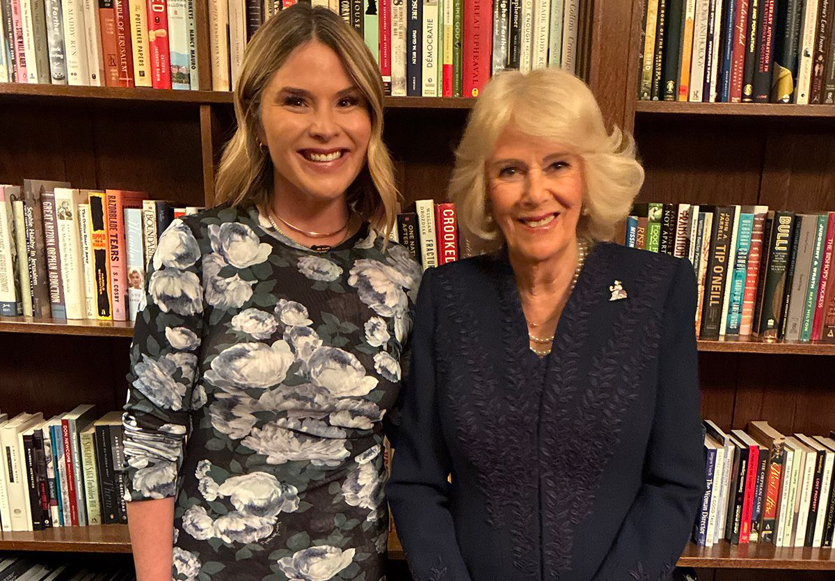 The two women share a love of books