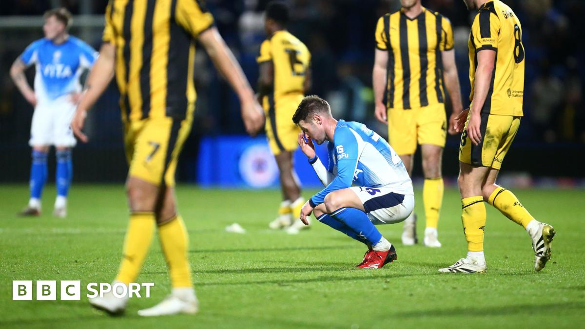 Stockport County 1-2 Port Vale - Hosts miss chance of sealing play-off spot