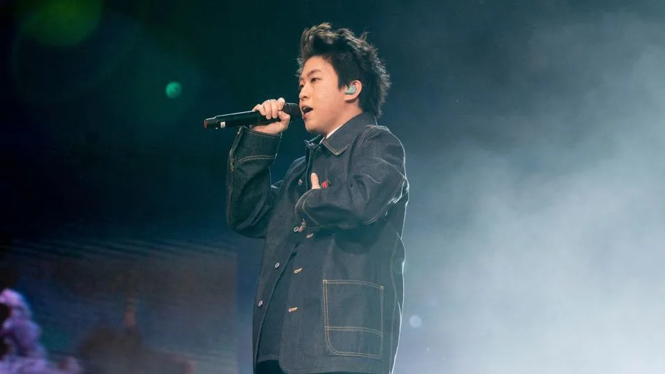 Rich Brian performs at the Coachella music festival in Indio, California, on April 16, 2022. - Amy Harris/Invision/AP