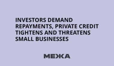 Investors demand repayments, private credit tightens and threatens small businesses | Ukraine news