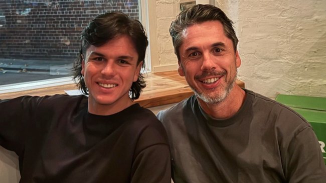 Ben Hollands has posted a heartfelt message in support of his son.