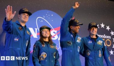 Artemis II crew talk about their Moon mission - watch live