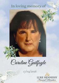 Death Notice of Caroline GUILFOYLE (Cashel, Tipperary)