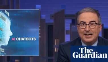 John Oliver on AI chatbots: ‘Behind that machine is a corporation trying to extract a monthly fee from you’ | John Oliver