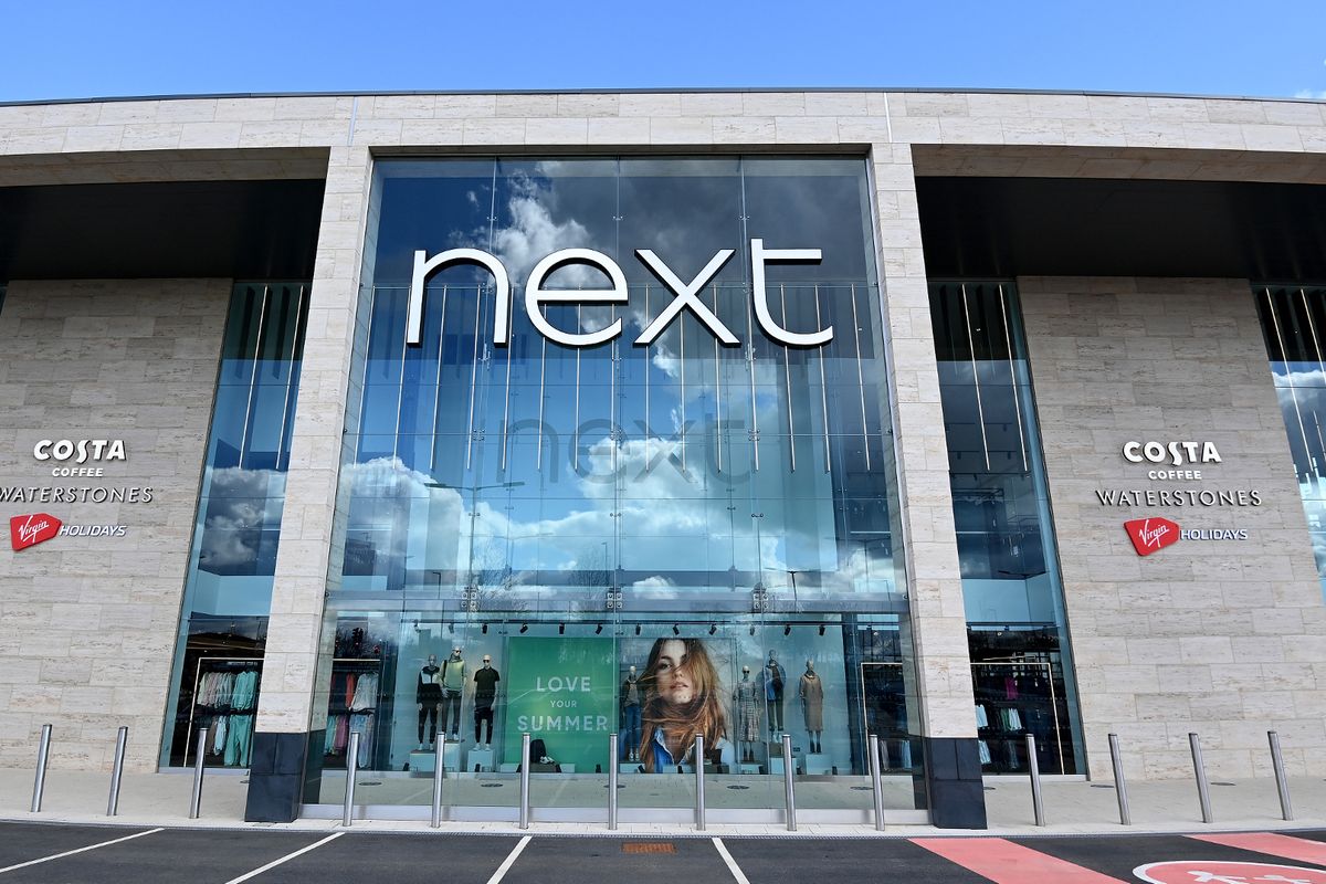 Shoppers can choose from gold, black leather, coral pink suede, or neutral suede