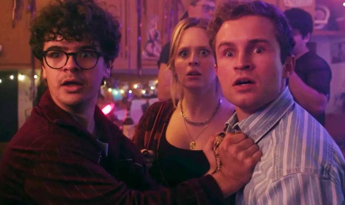 Gaten Matarazzo, Lulu Wilson and Sean Giambrone
