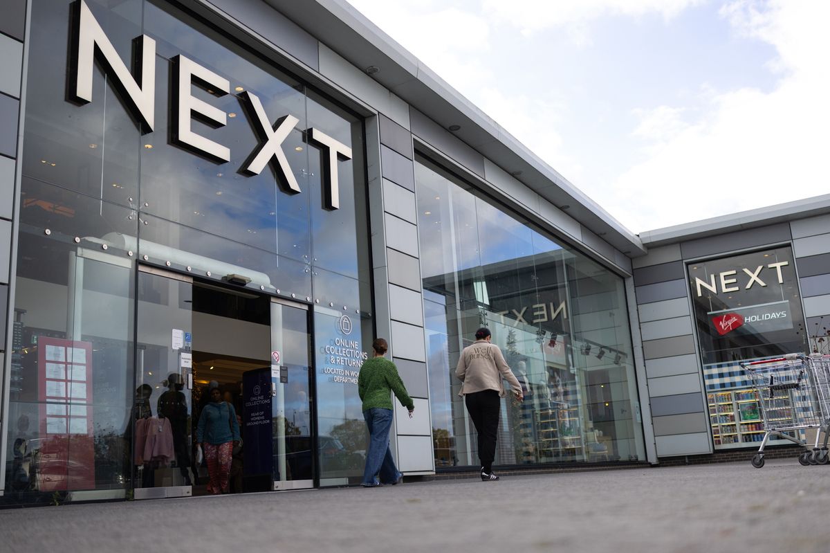 Next's pointy ballet flats features a Forever Comfort® cushioned footbed 