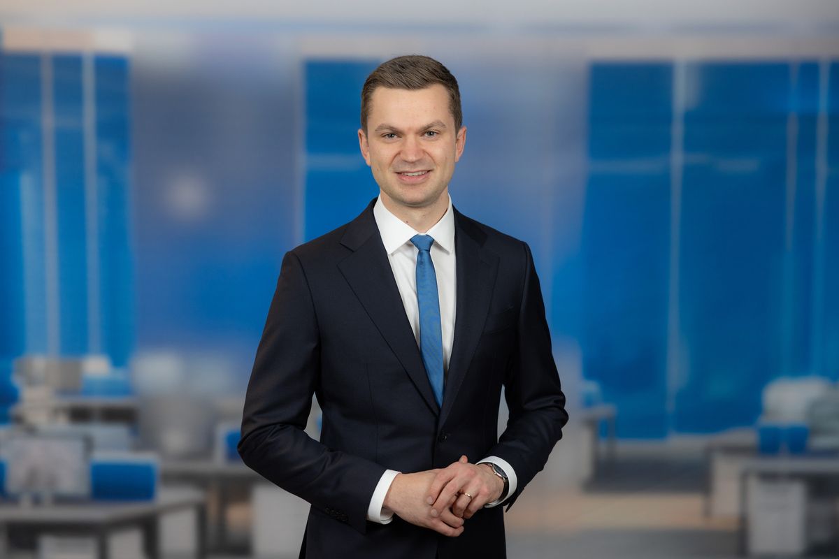 RTÉ Six One News anchor, Tommy Meskill