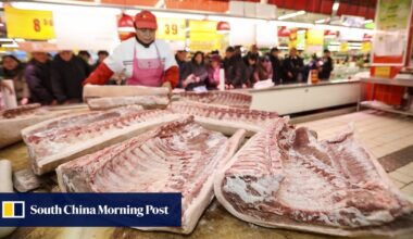 China to boost frozen pork reserves as hog prices tumble to multi-year troughs