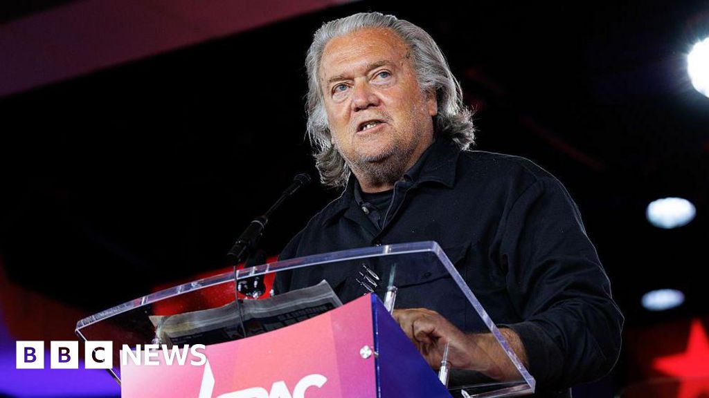 US Supreme Court paves way for dismissal of Steve Bannon conviction - BBC