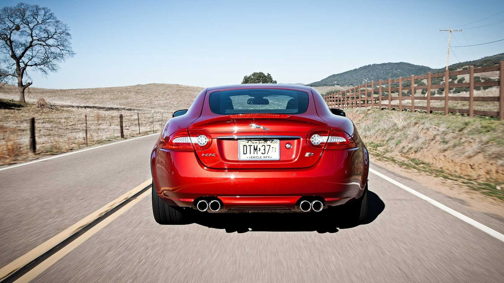 2012 Jaguar XKR rear