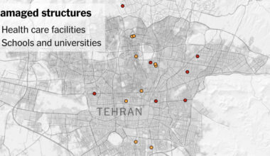 How the U.S.-Israeli Strikes on Iran Have Damaged Schools and Hospitals