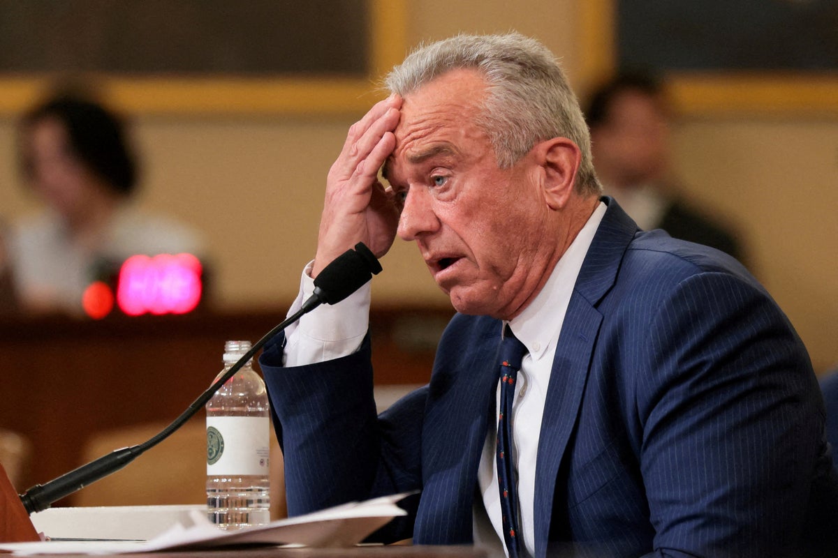 RFK Jr chuckles when asked about stunning raccoon admission