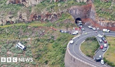 British man, 77, dies after tourist bus crashes in Canary Islands - BBC