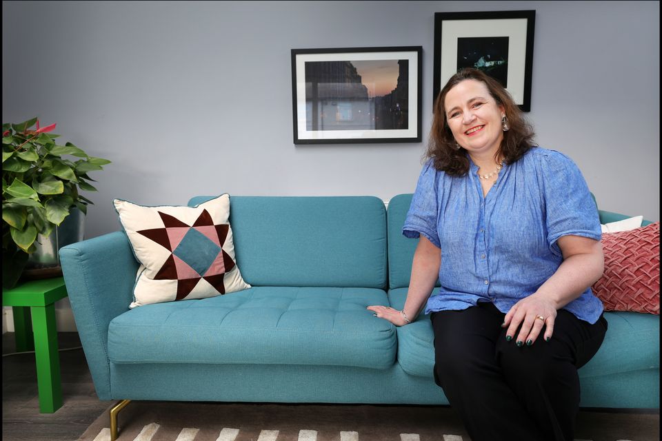 Lucy O'Reilly has stayed living in her own home in Dún Laoghaire, Co Dublin, while her partner has done the same up North. Photo: Steve Humphreys