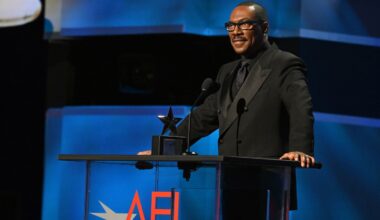 Eddie Murphy Receives 2026 AFI Life Achievement Award at Starry Gala
