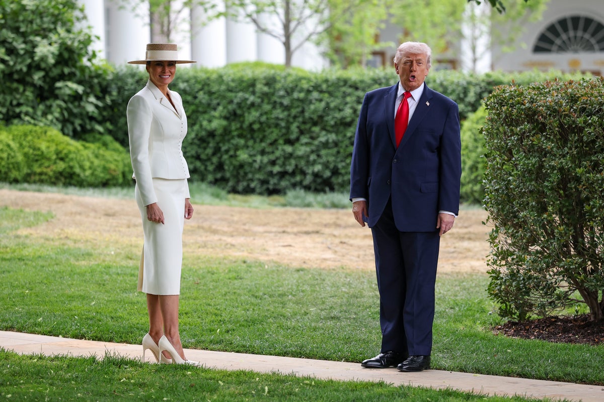 Trump makes joke about his marriage days after Jimmy Kimmel controversy - The Independent