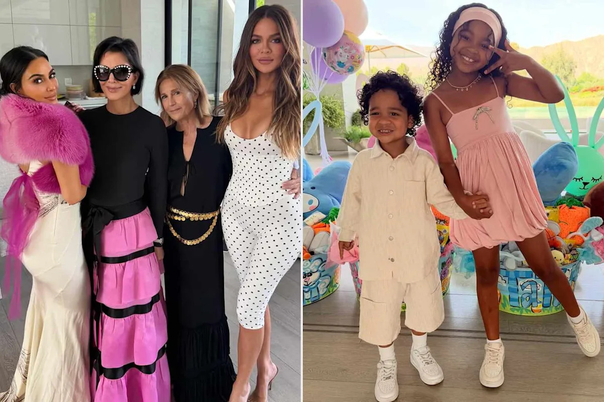 Khloé Kardashian Shares Glimpse into Family Easter Celebrations Featuring 10 lb. Chocolate Bunnies and Lavish Gift Baskets