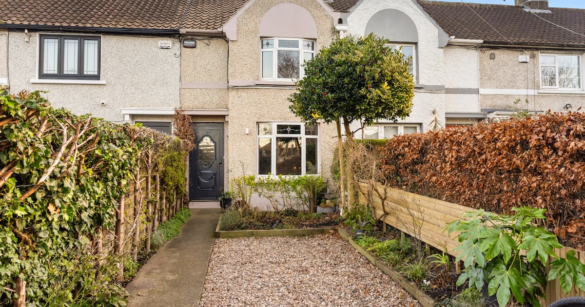 Extended Kimmage terrace with airy kitchen and garden studio – The Irish Times