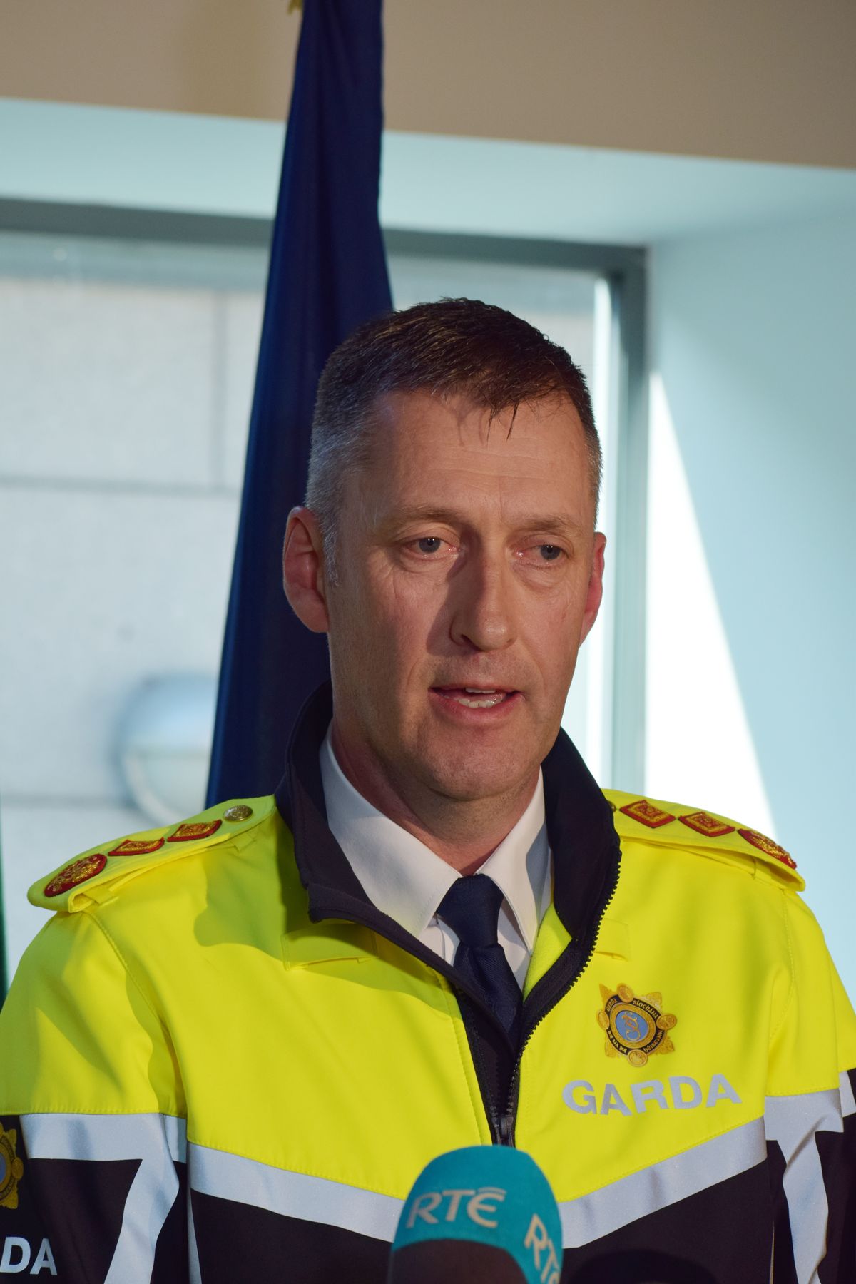 Garda Commissioner Justin Kelly issued his statement on Monday.