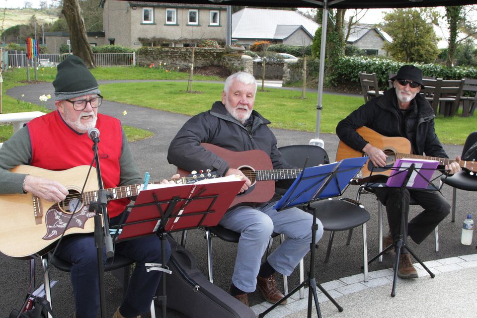 'The Hobnobs' Jam Mackey, Peadar Moulton and Jack Murphy.