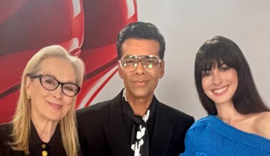 Karan Johar Meets 'Guru' Meryl Streep In Tokyo Alongside Anne Hathaway: 'My Knees Were Rattling'