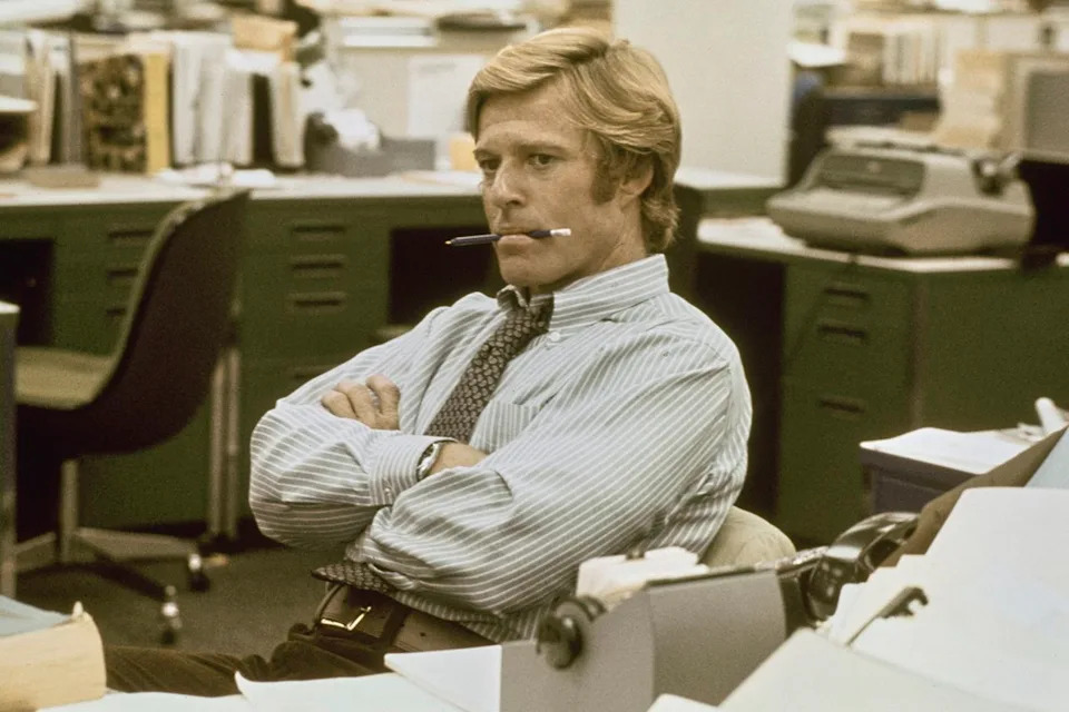 Robert Redford in 'All the President's Men'Credit: Michael Ochs Archives/Getty