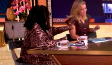 Whoopi Goldberg, Sara Haines get into slapping match live on “The View”, hit each other 6 times