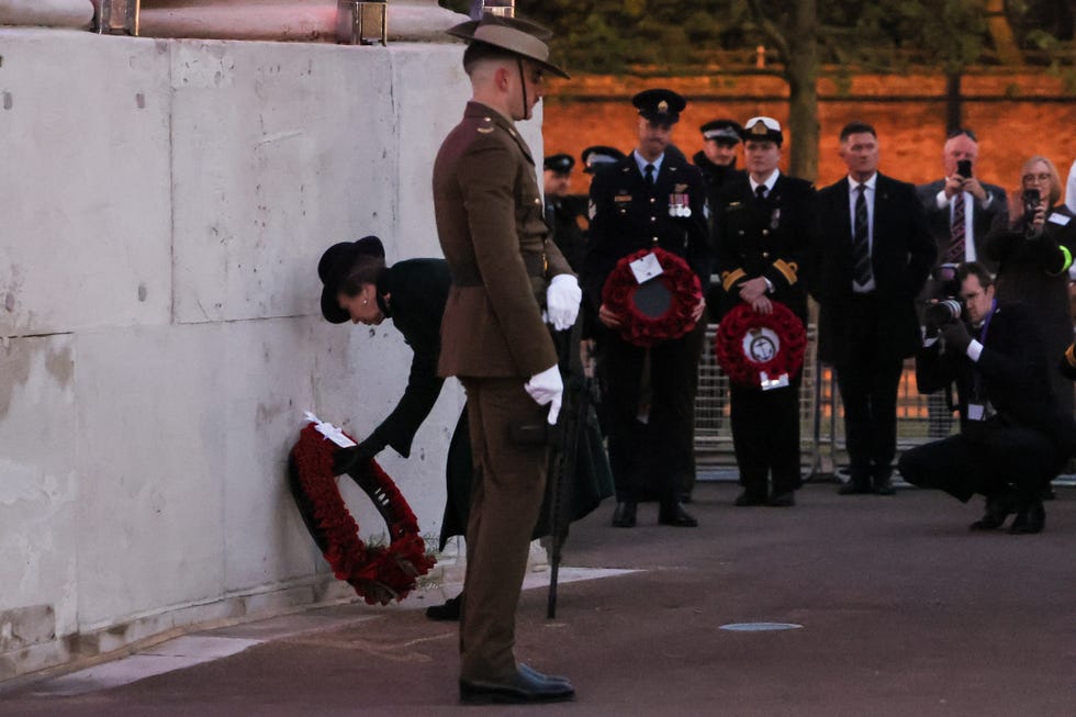The British Royal Family Commemorate ANZAC Day