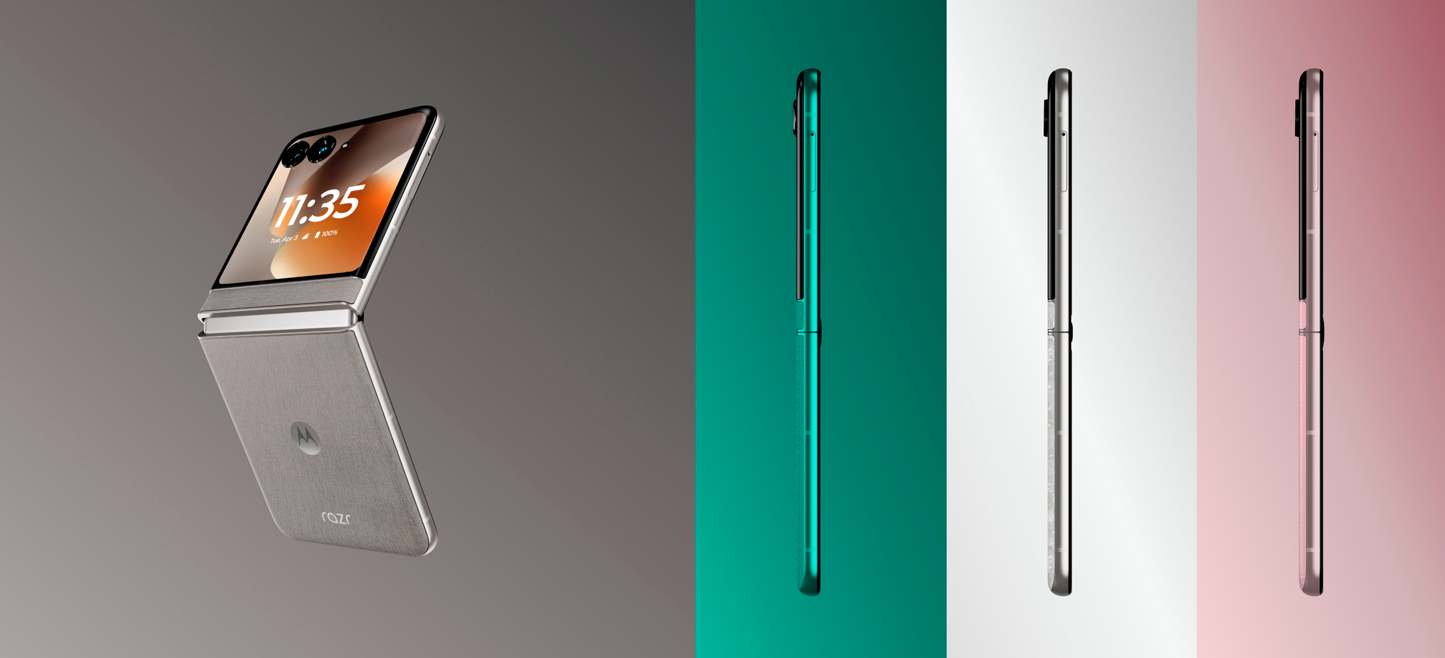 The four colors of the Motorola Razr (2026). | Image by Allo.ua - Motorola Razr (2026) listing reveals every detail ahead of its official premiere