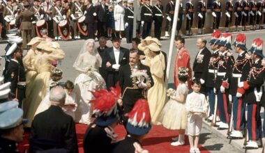 Inside the royal wedding of Grace Kelly and Prince Rainier III of Monaco