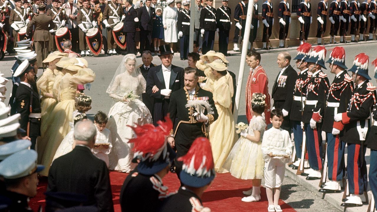 Inside the royal wedding of Grace Kelly and Prince Rainier III of Monaco