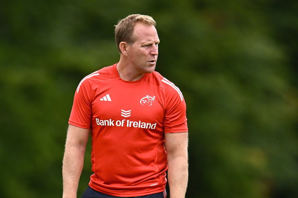Munster attack coach MIke Prendergast has talked openly and honestly about his decision to leave the province at the end of the season