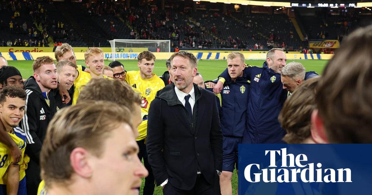 Graham Potter and Sweden revel in second chances to seize World Cup place | Sweden