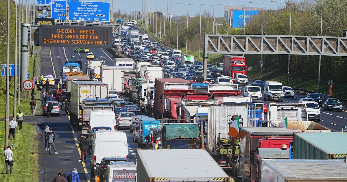 Fuel price protesters say they will ease blockades after securing Government meeting – The Irish Times